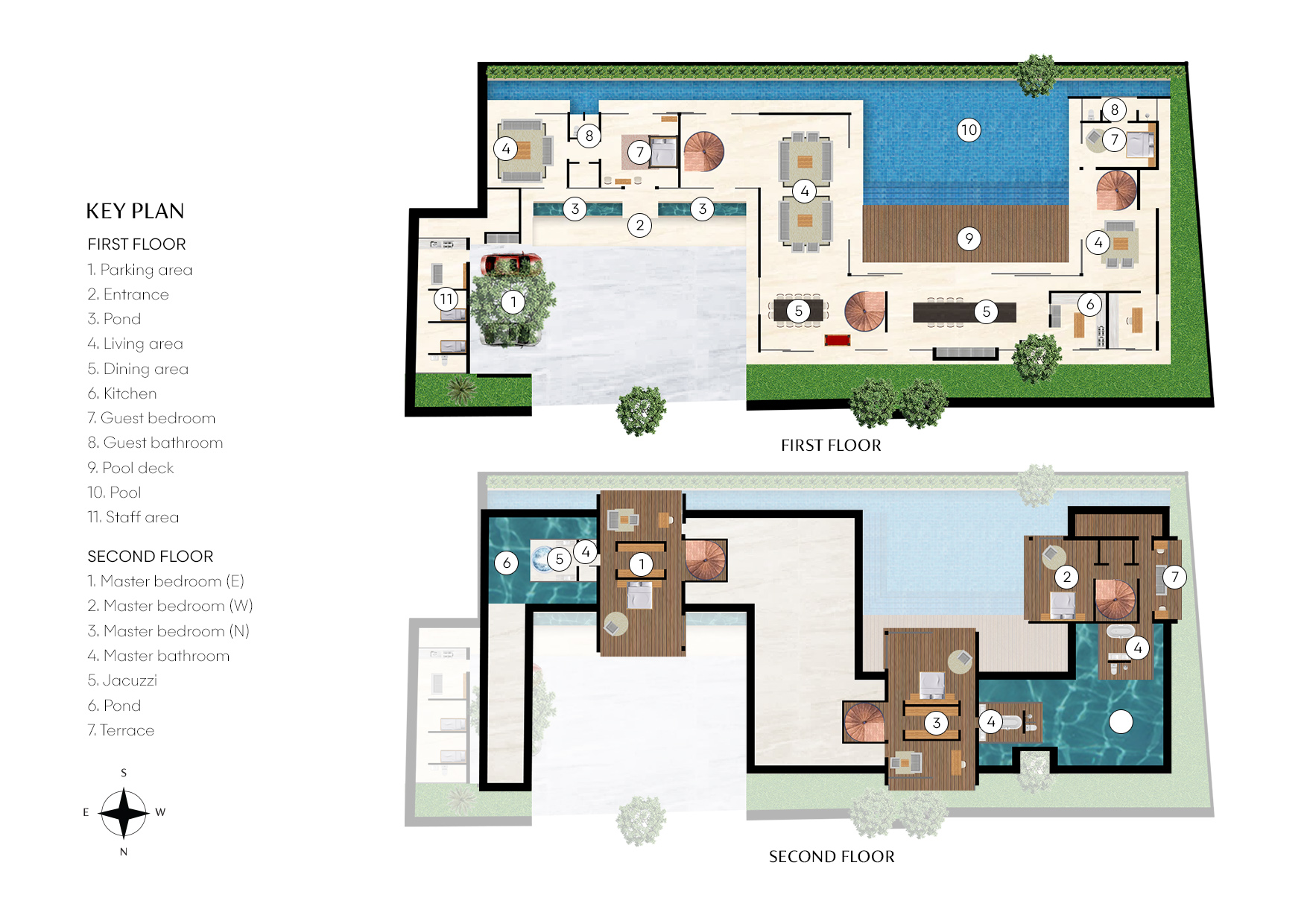 Villa Svarga Floorplan